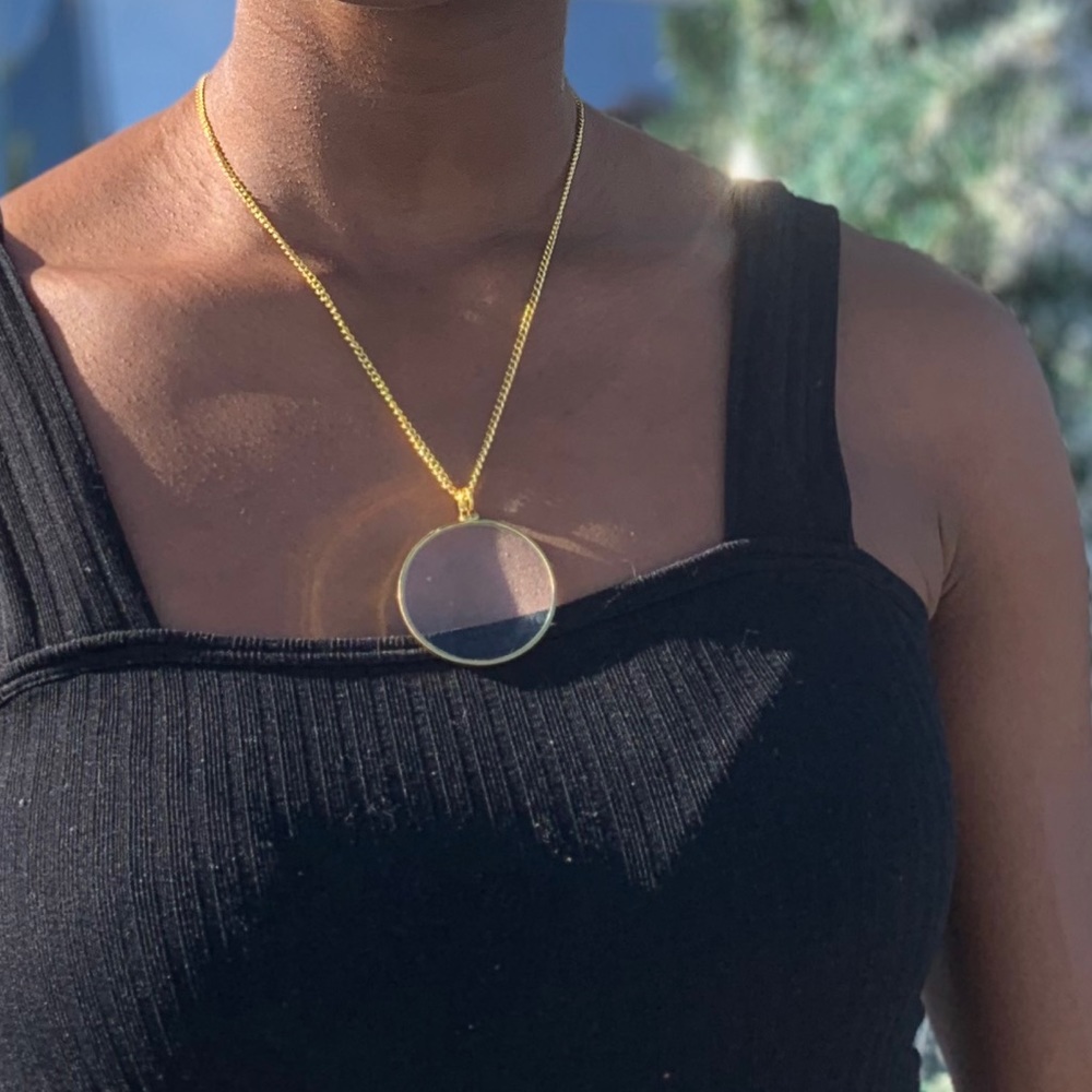 Magnifying Glass Necklace